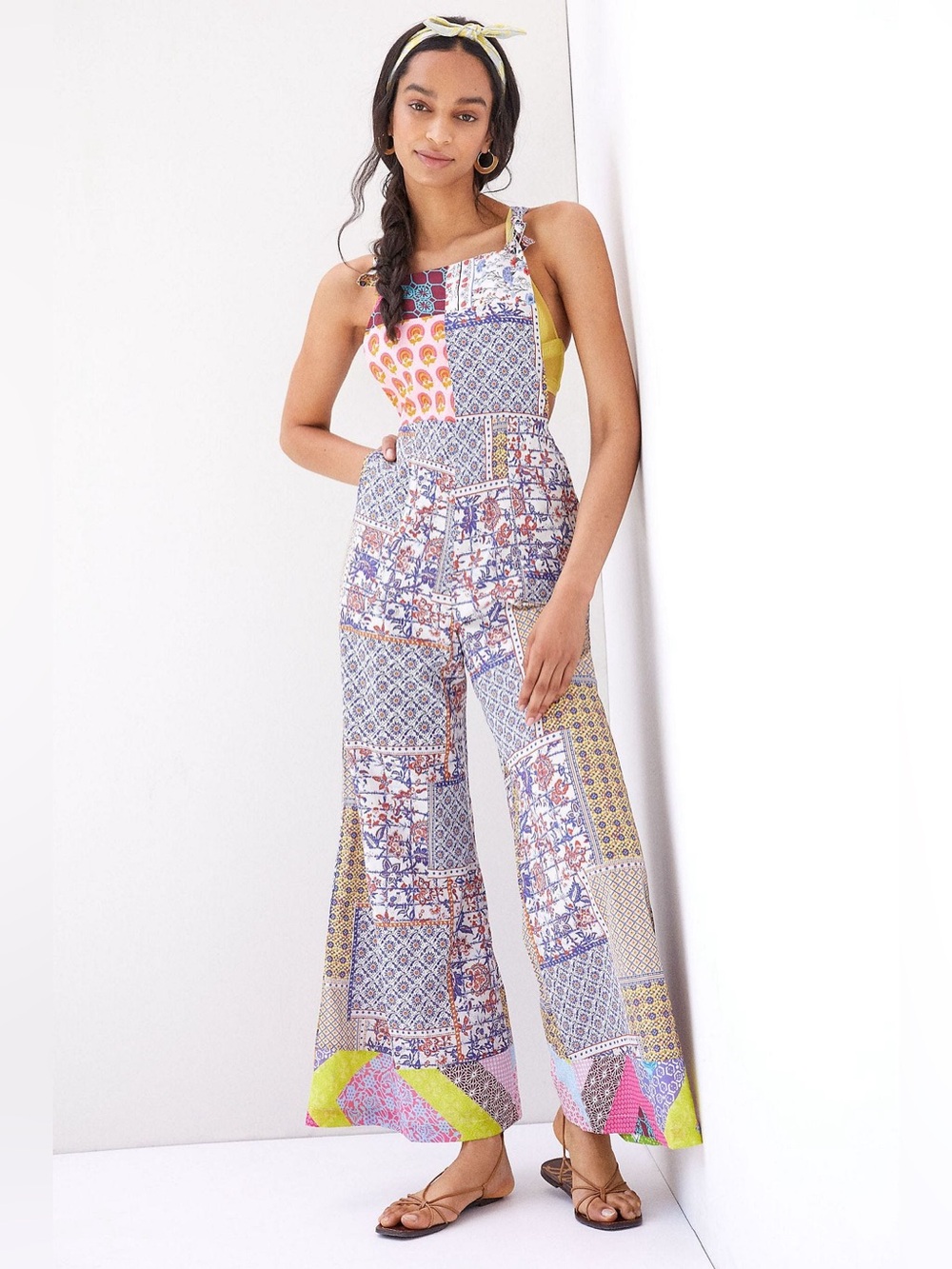 Antropologie LET ME BE
Patchwork Overalls